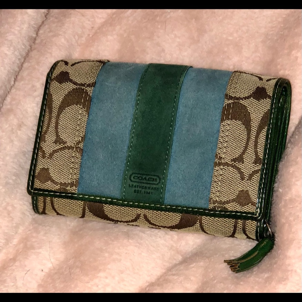 Coach snap wallet